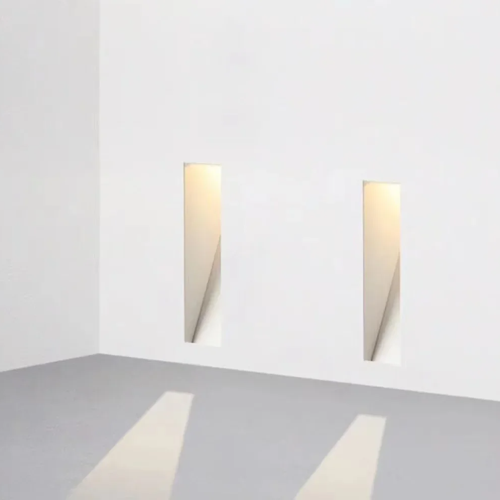 Frameless Metal LED Wall Light Nordic Design
