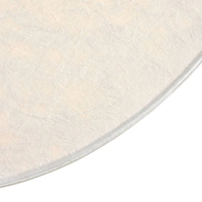 White Silk Fabric Minimalist Japandi Pendant Light