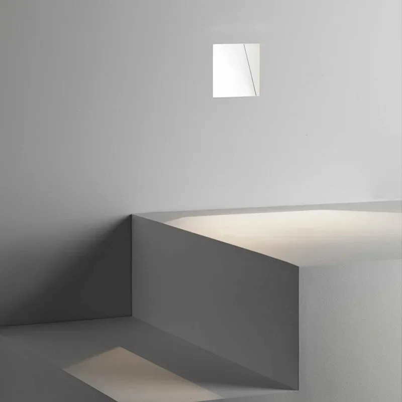 Frameless Metal LED Wall Light Nordic Design