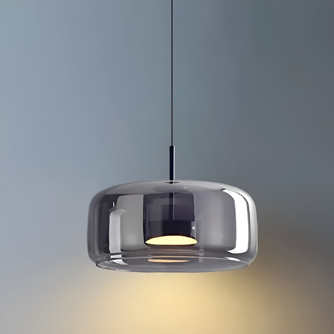 Retro Modern Glass LED Pendant Light