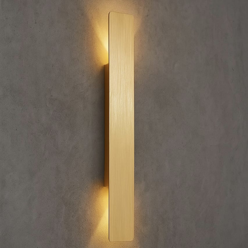 Golden Weatherproof LED Wall Lights Outdoor Lighting