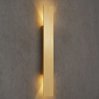 Golden Weatherproof LED Wall Lights Outdoor Lighting