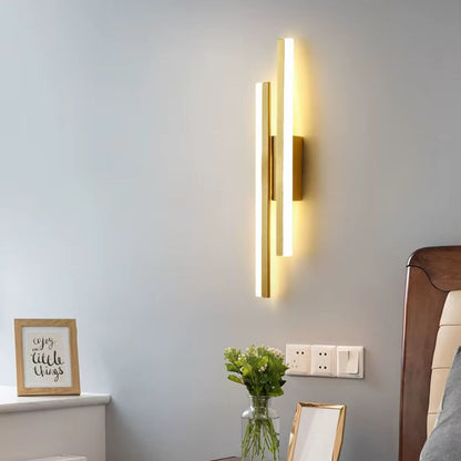 LED Vertical Wall Sconce Modern Interior Lighting Fixture