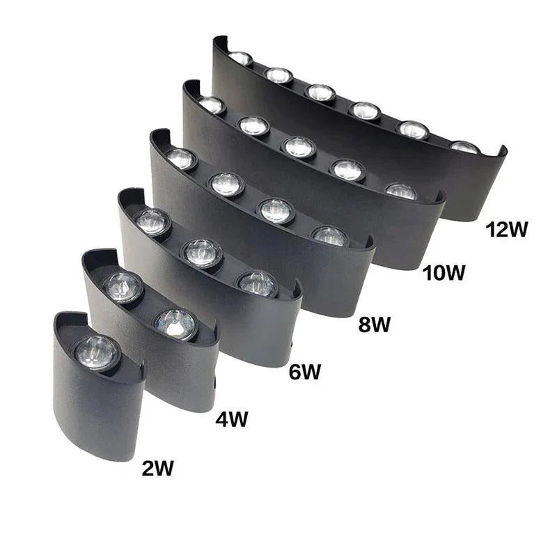 Modern Waterproof LED Wall Lamp Outdoor Indoor Lighting