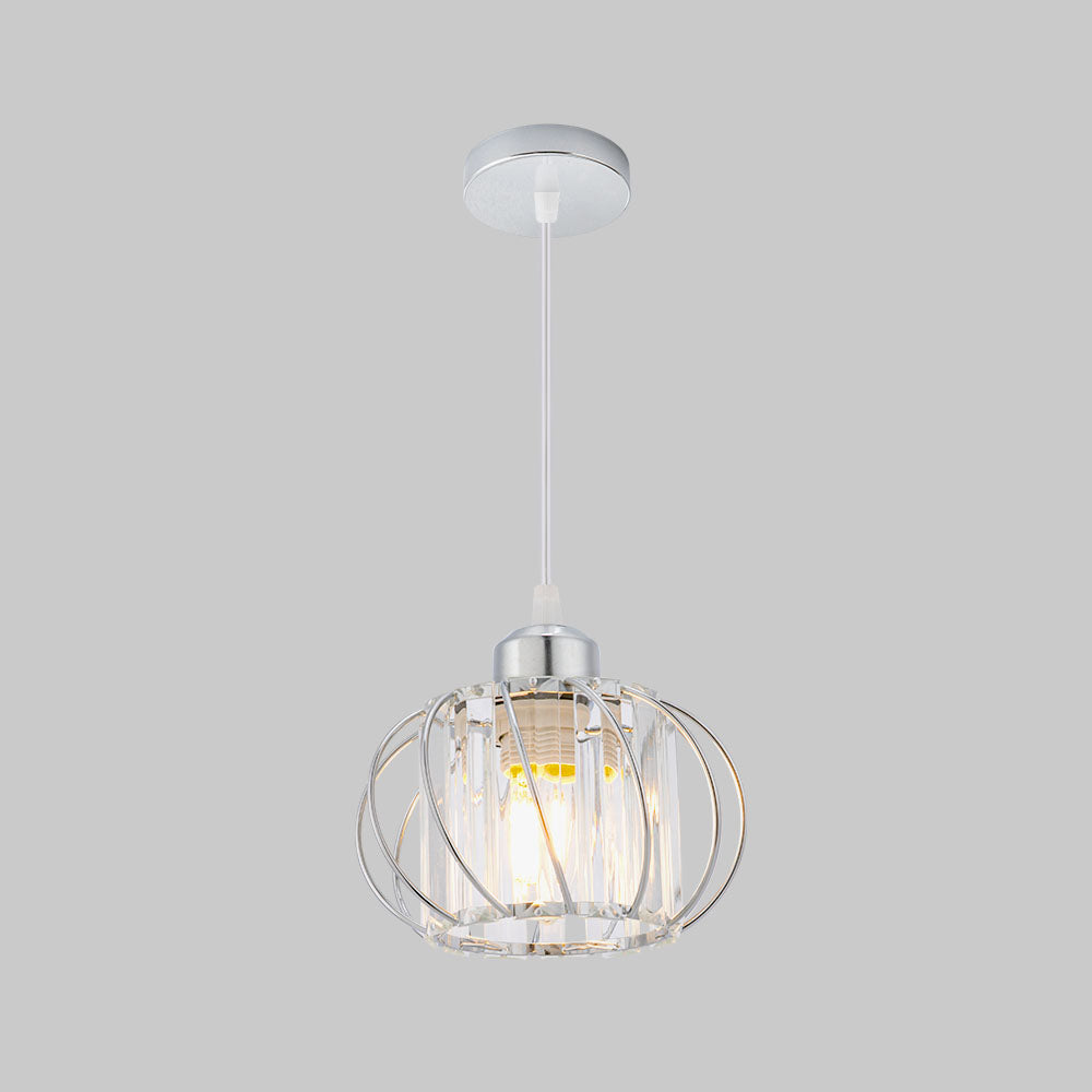 Glass Globe Pendant Light Ceiling Fixture