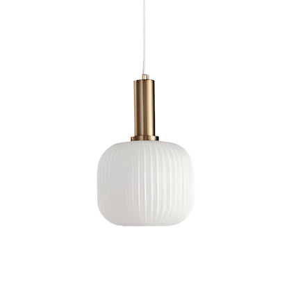 Colorful Glass Retro Pendant Light Nordic Design