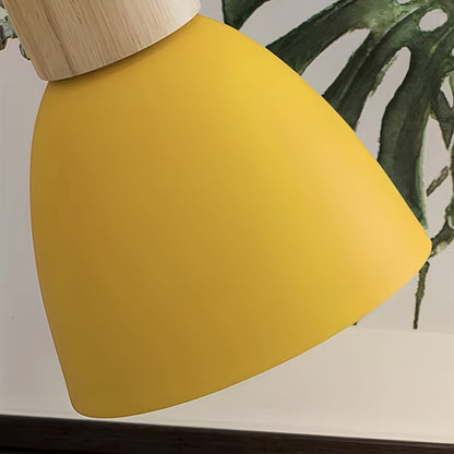 Scandinavian Modern Wooden Wall Sconce Light Fixture