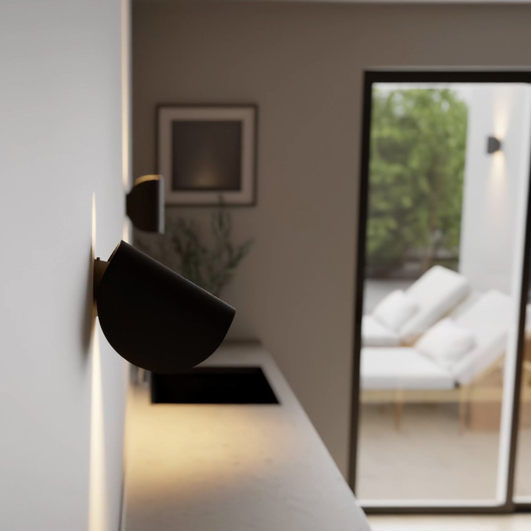 Modern Wall Sconce Light Up & Down Design