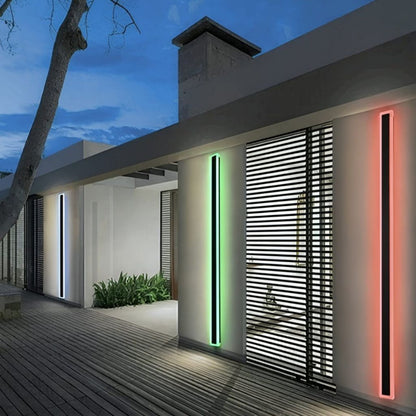 RGB Waterproof Colorful LED Wall Light Indoor Outdoor